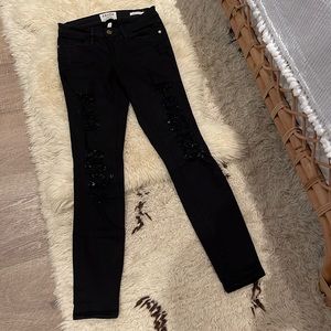 Frame Denim “Le Skinny” lower rise jeans